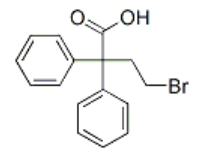 4-Bromo-2,2-diphenybutyric aci（ CAS：37742-98-6）
